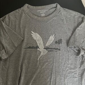 American Eagle Outfitters Charcoal Graphic Tee
